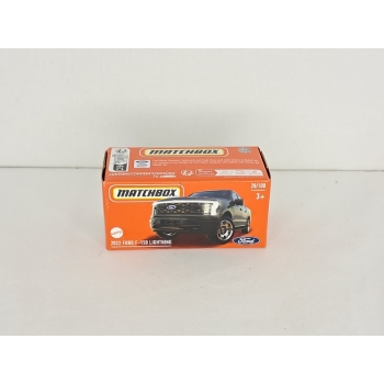 Matchbox 1:64 Power Grab - Ford F-150 Lightning 2022 black